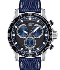 Tissot Men's Supersport Chronograph Fabric Strap Watch