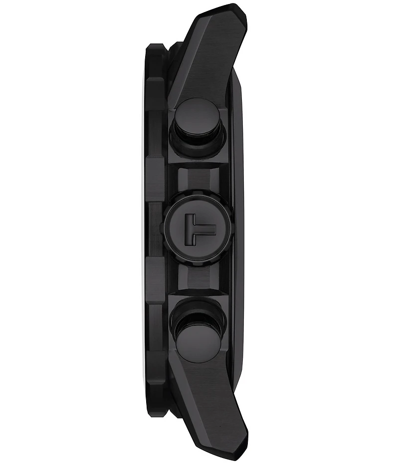 Tissot Men's Supersport NBA Special Edition Chronograph Black Leather Strap Watch