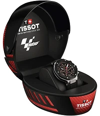 Tissot Men's T-Race Moto GP Quartz Chronograph Black Silicone Strap Watch