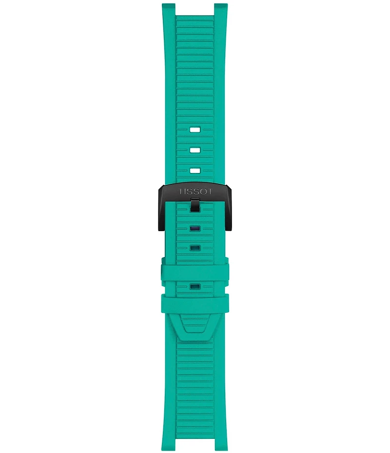 Tissot Men's T-Race Quartz Chronograph Green Silicone Strap Watch
