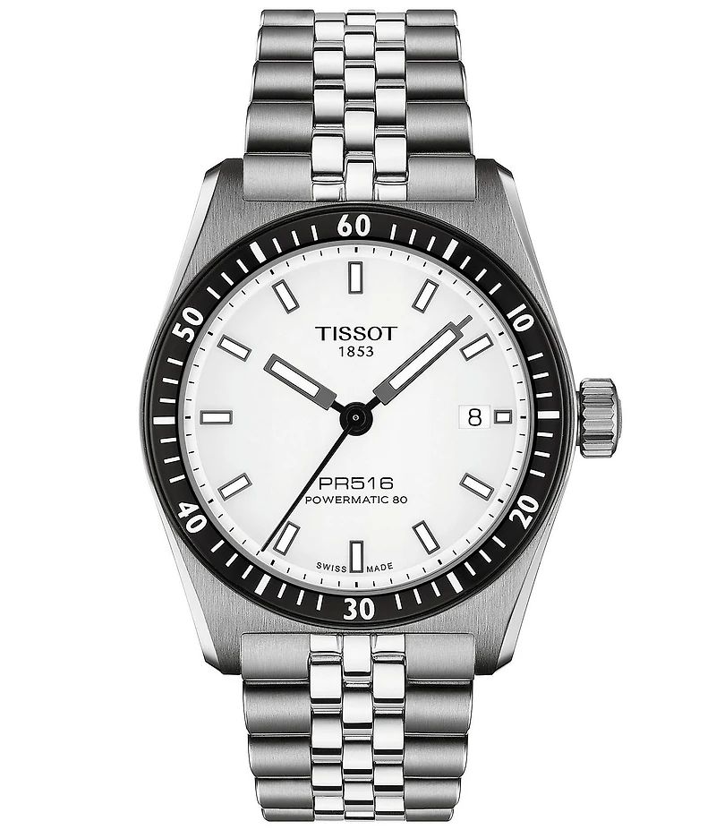 Tissot Men's T-Race Sport Collection Automatic Stainless Steel Bracelet Watch