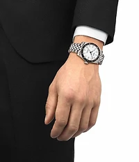 Tissot Men's T-Race Sport Collection Automatic Stainless Steel Bracelet Watch