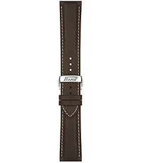 Tissot Men's Telemeter 1938 Chronograph Brown Leather Strap Watch