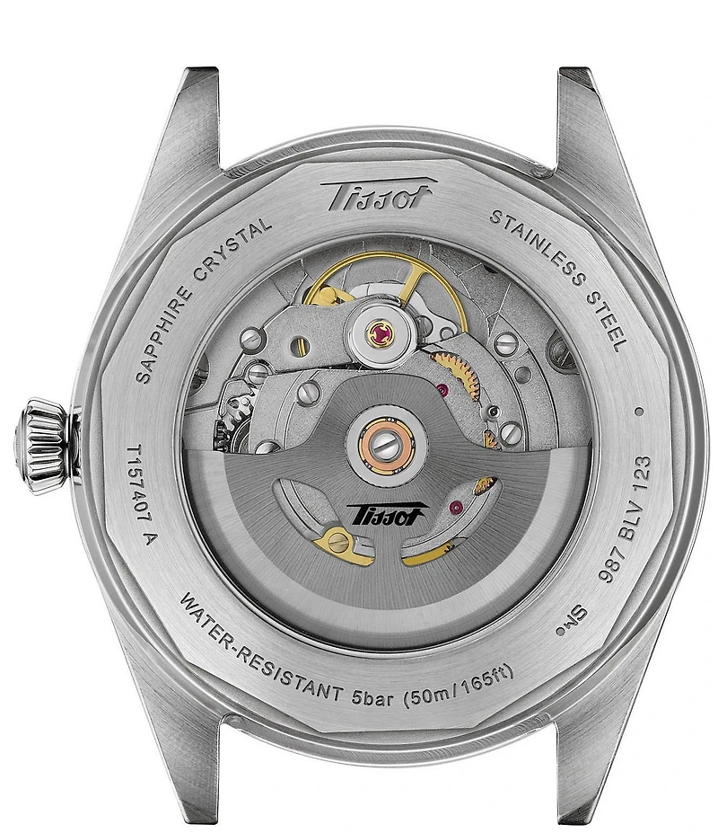 Tissot Men's Visodate Classic Traditional Collection Automatic Stainless Steel Bracelet Watch