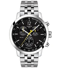 Tissot PRC 200 Chronograph Stainless Steel Bracelet Watch