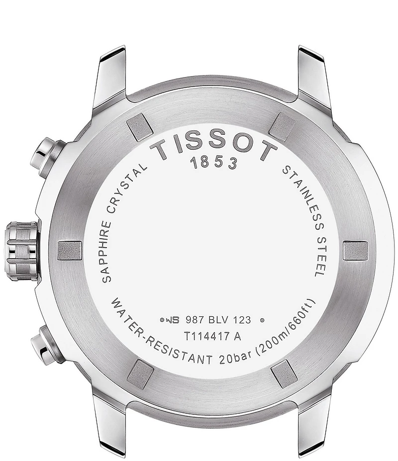 Tissot PRC 200 Chronograph Stainless Steel Bracelet Watch