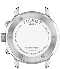 Tissot PRC 200 Chronograph Stainless Steel Bracelet Watch