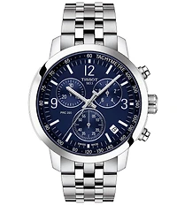 Tissot PRC 200 Chronograph Stainless Steel Bracelet Watch