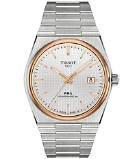 Tissot Men's Prx Automatic Stainless Steel Tonneau Bracelet Watch