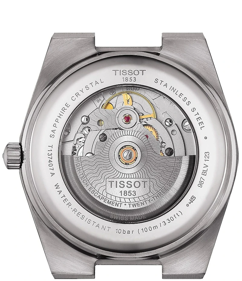 Tissot Men's Prx Automatic Stainless Steel Tonneau Bracelet Watch