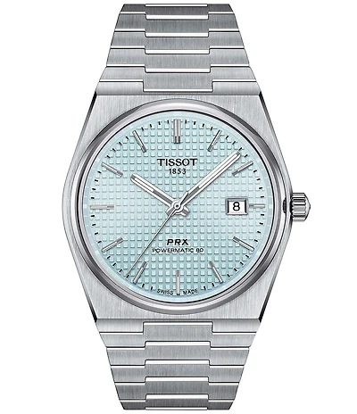 Tissot Men's Prx Automatic Stainless Steel Tonneau Bracelet Watch