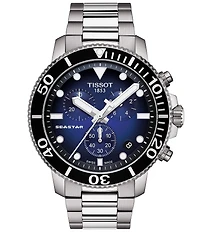 Tissot Seastar 1000 Black Dial Chronograph Watch