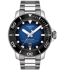 Tissot Men's Seastar 2000 Professional Powermatic Stainless Steel Bracelet Watch