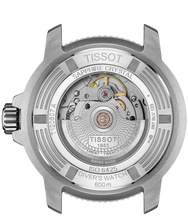 Tissot Men's Seastar 2000 Professional Powermatic Stainless Steel Bracelet Watch
