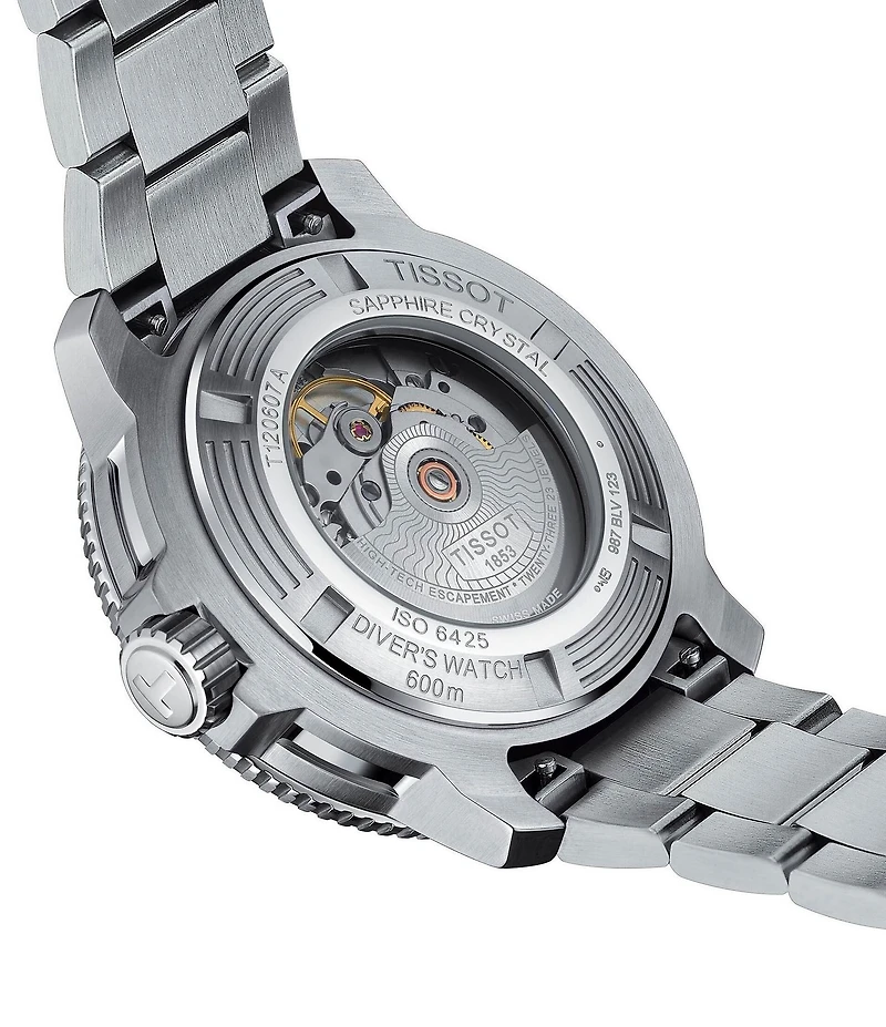 Tissot Men's Seastar 2000 Professional Powermatic Stainless Steel Bracelet Watch