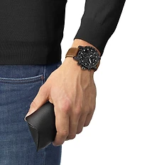 Tissot Supersport Swiss Chronograph Black Dial Watch