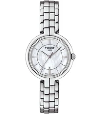 Tissot T-Lady Flamingo Mother-of-Pearl Analog Bracelet Watch