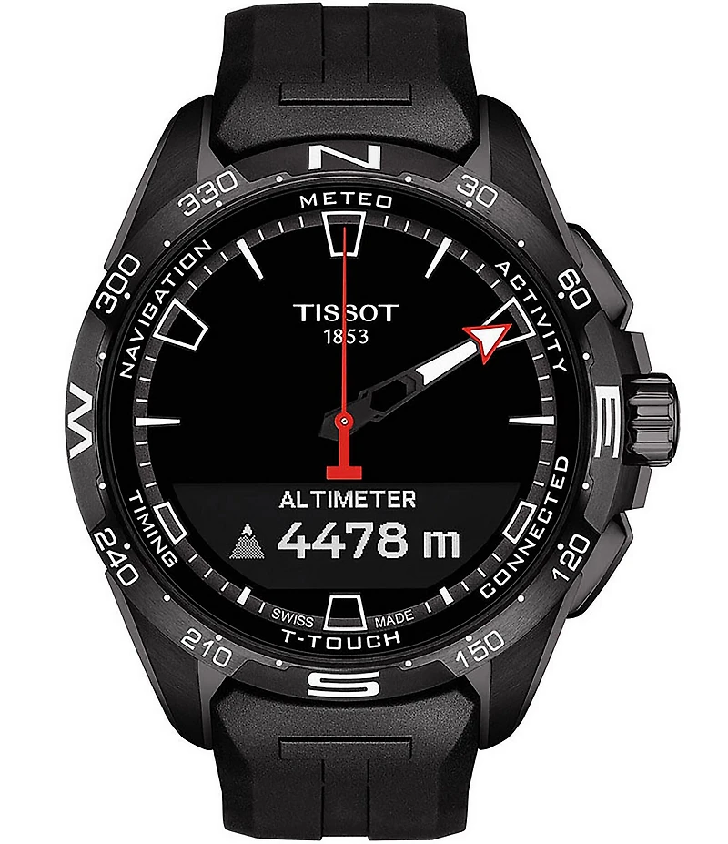 Tissot T-Touch Connect Black Dial Solar Watch