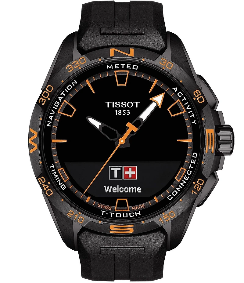 Tissot T-Touch Connect Black Dial Solar Watch