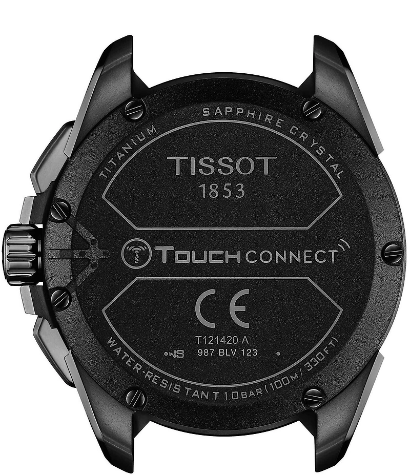 Tissot T-Touch Connect Black Dial Solar Watch