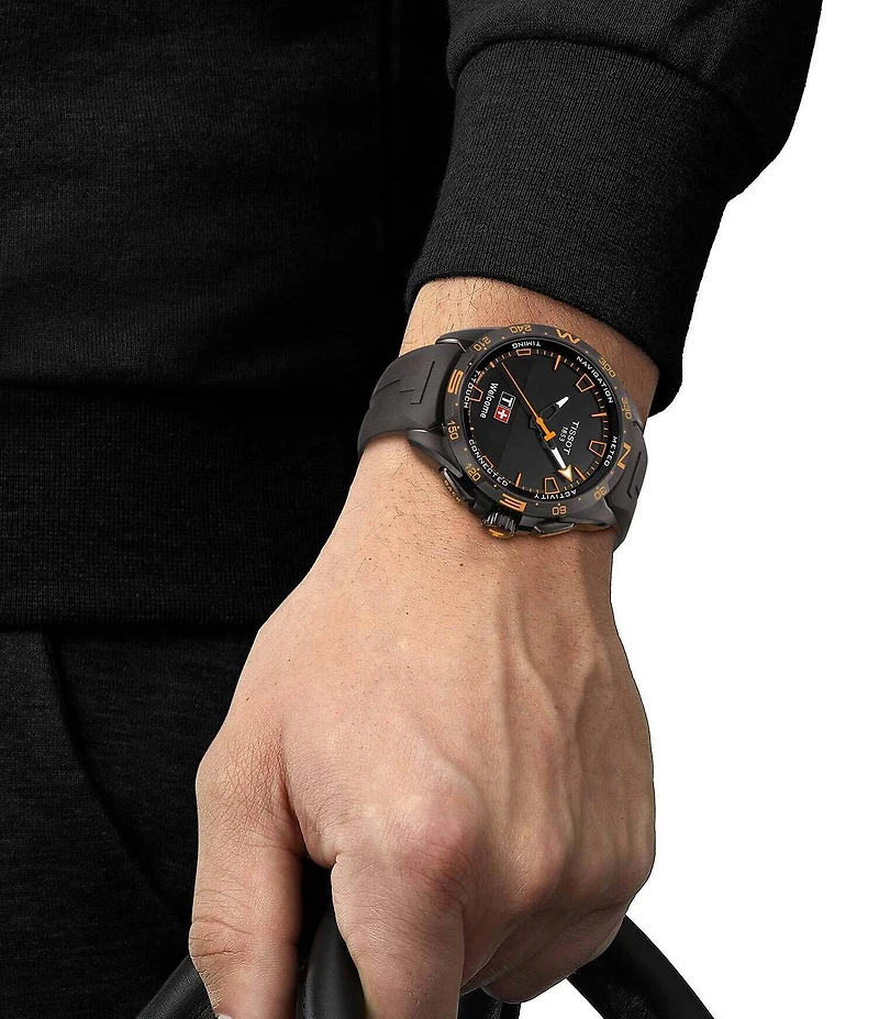 Tissot T-Touch Connect Black Dial Solar Watch