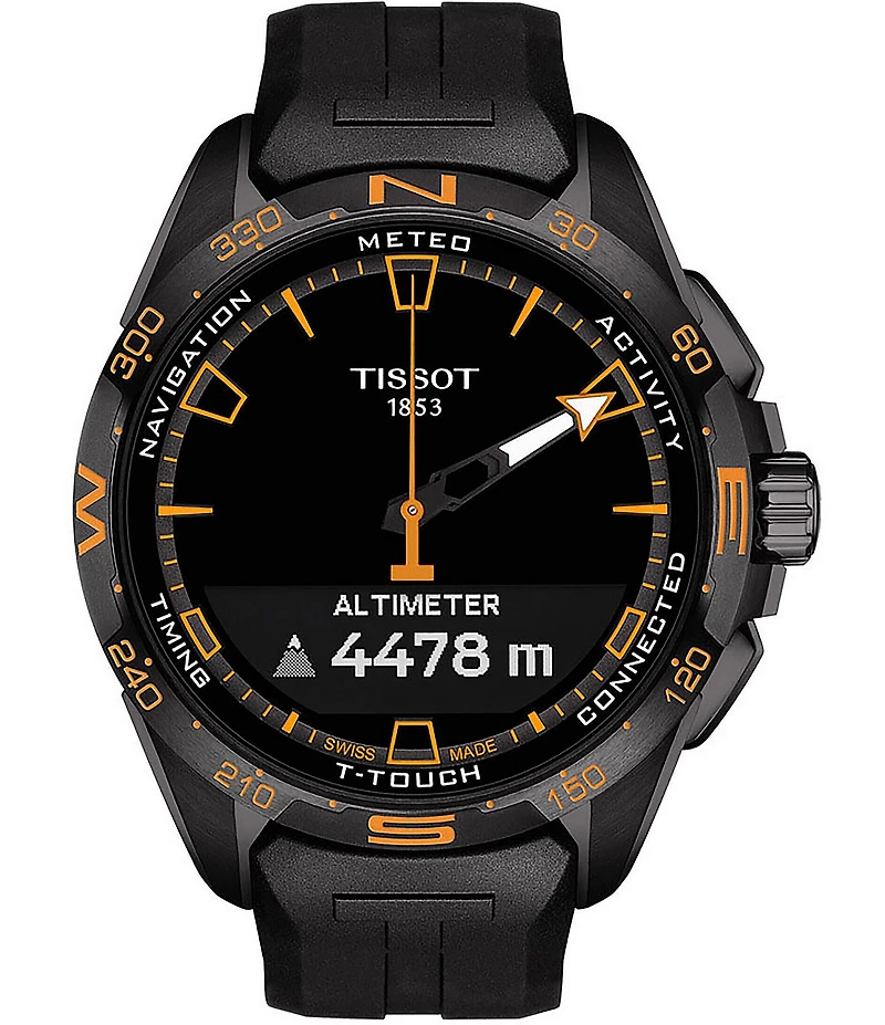 Tissot T-Touch Connect Black Dial Solar Watch