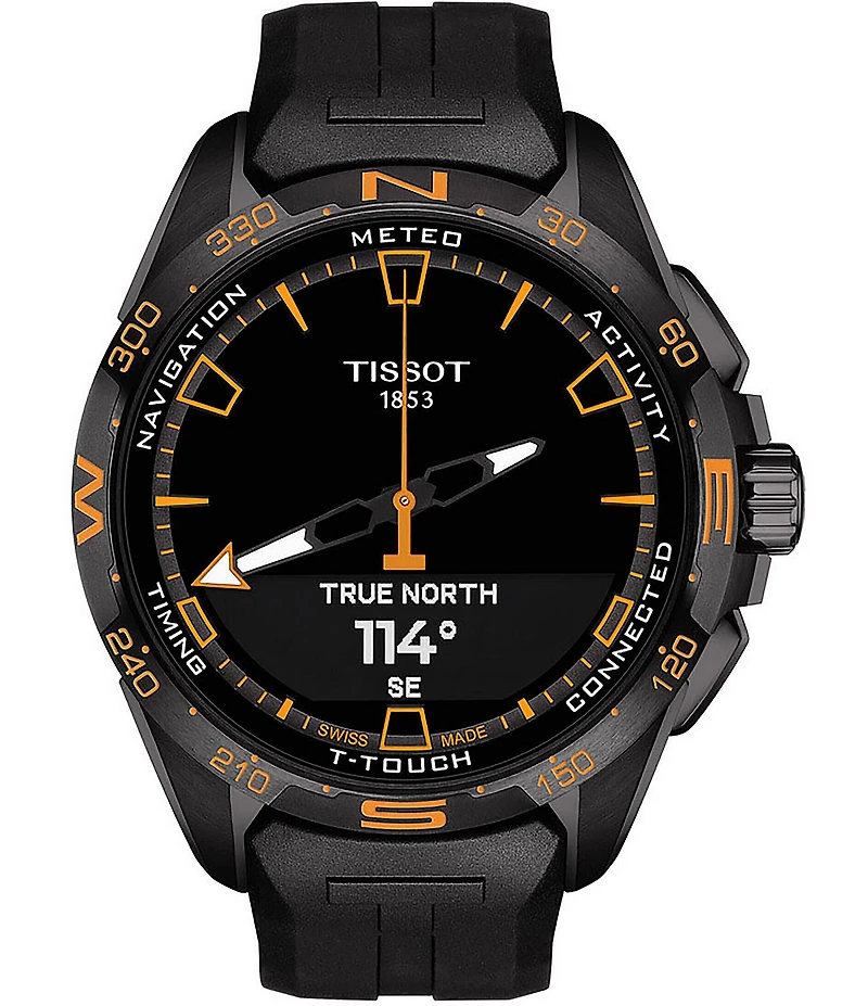 Tissot T-Touch Connect Black Dial Solar Watch