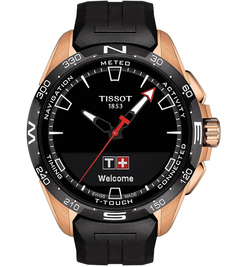 Tissot T-Touch Connect Black Dial Solar Watch