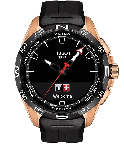 Tissot T-Touch Connect Black Dial Solar Watch