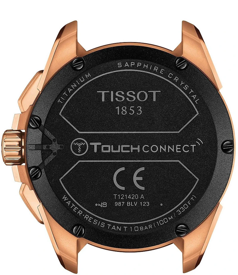 Tissot T-Touch Connect Black Dial Solar Watch