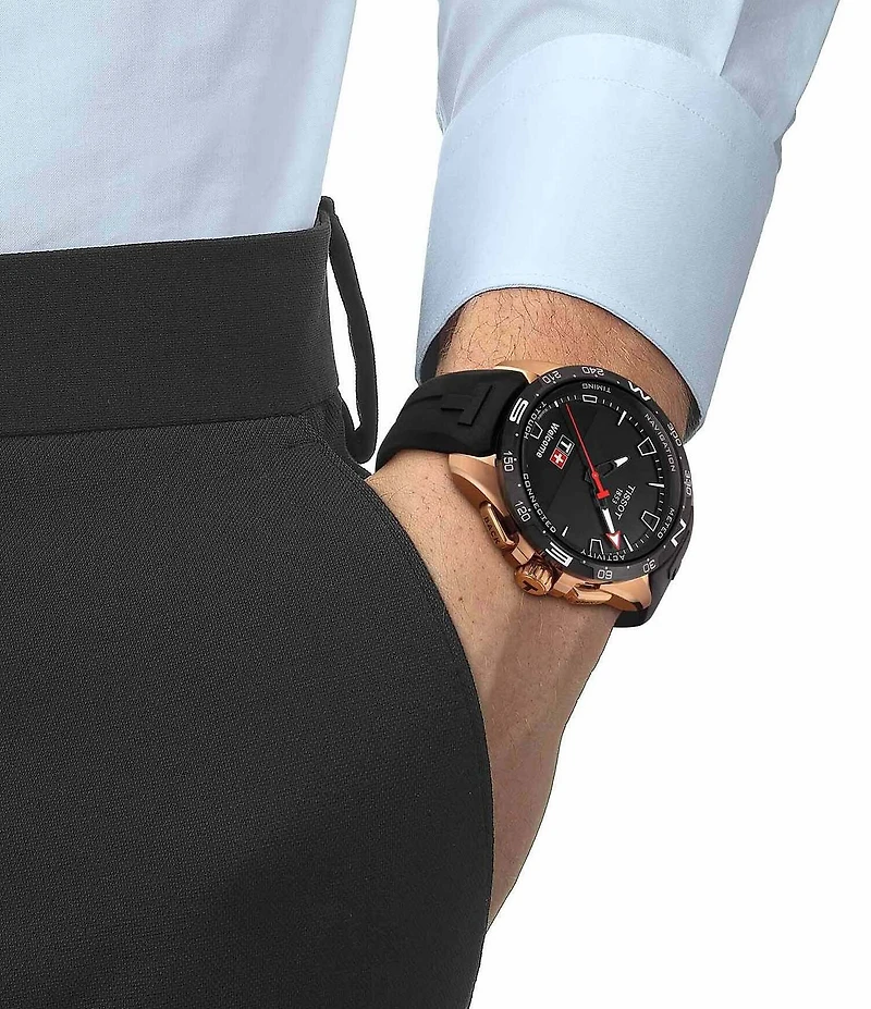 Tissot T-Touch Connect Black Dial Solar Watch