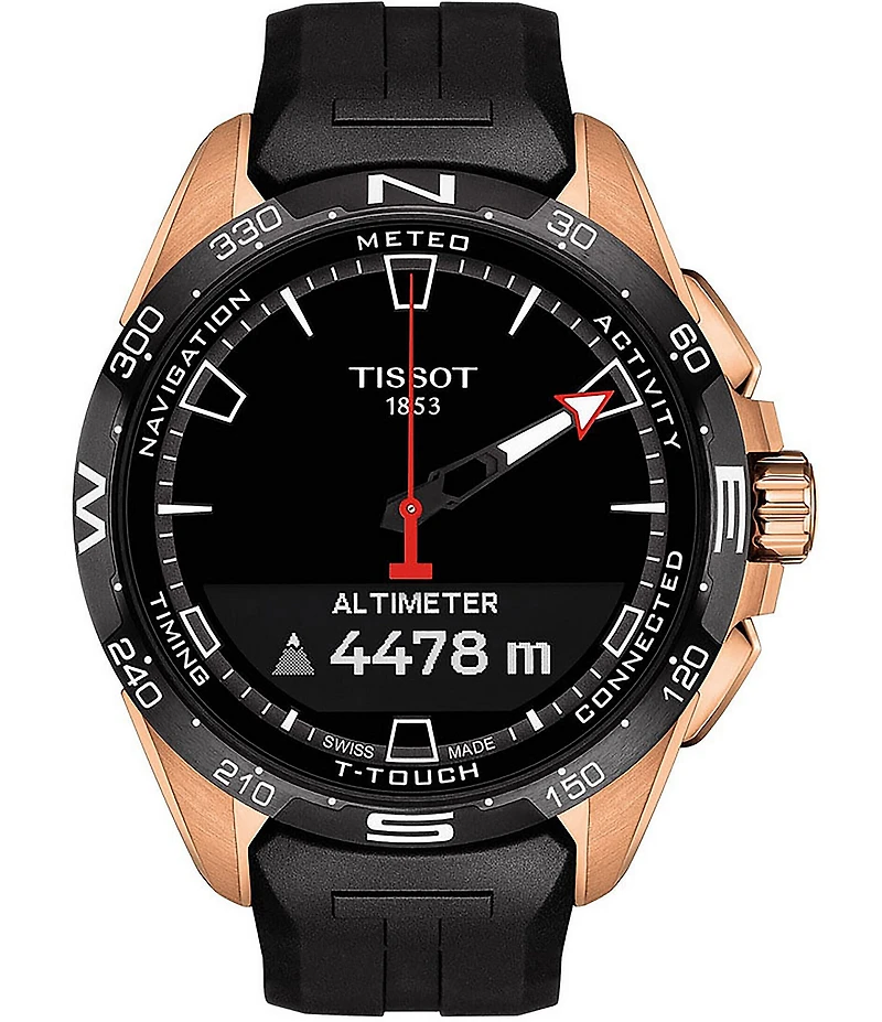 Tissot T-Touch Connect Black Dial Solar Watch