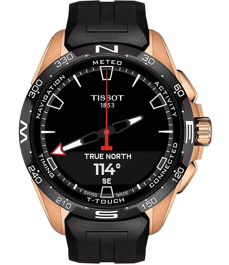 Tissot T-Touch Connect Black Dial Solar Watch