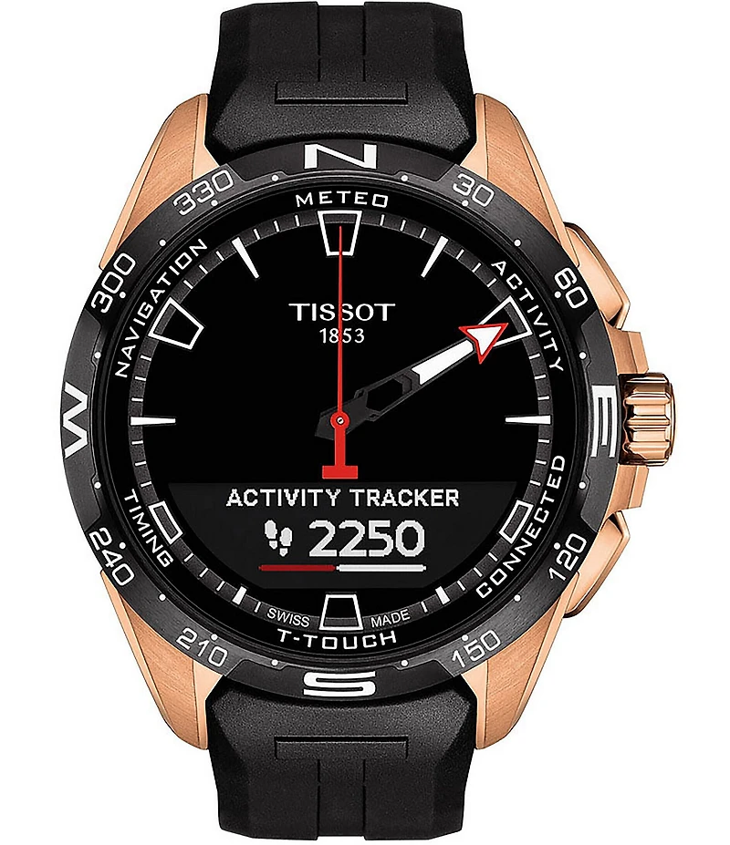 Tissot T-Touch Connect Black Dial Solar Watch