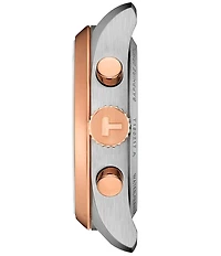 Tissot Women's PR 100 Quartz Chronograph Two Tone Stainless Steel Bracelet Watch