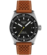 Tissot Unisex Pr516 Powermatic 80 Automatic Leather Strap Watch
