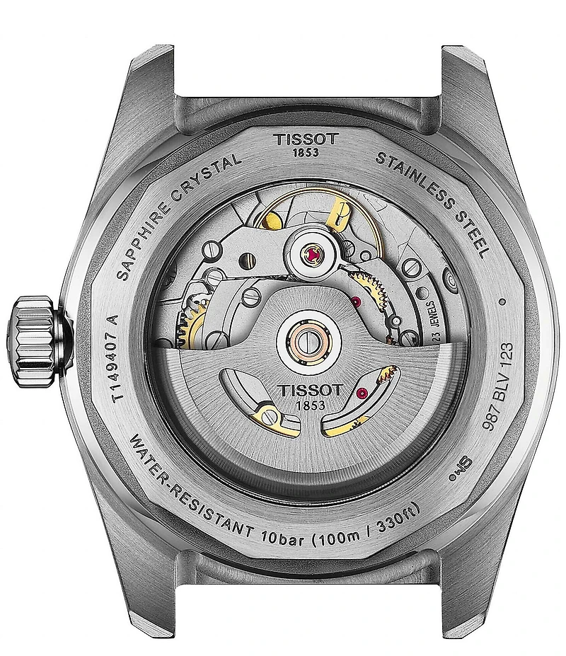 Tissot Unisex Pr516 Powermatic 80 Automatic Stainless Steel Bracelet Watch