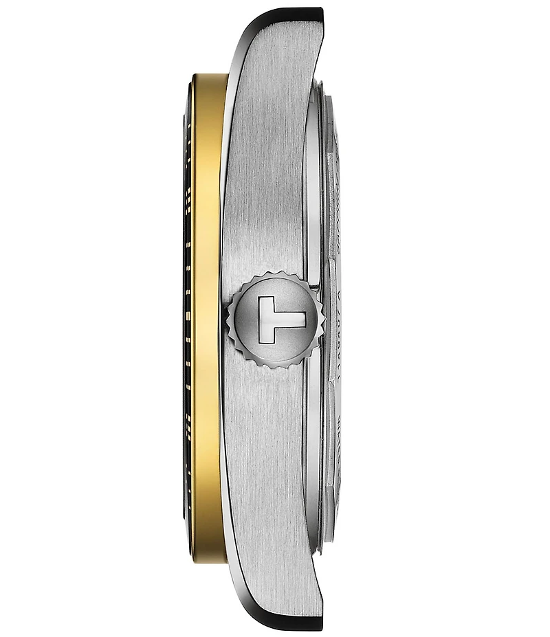 Tissot Unisex Pr516 Powermatic 80 Automatic Two Tone Stainless Steel Bracelet Watch
