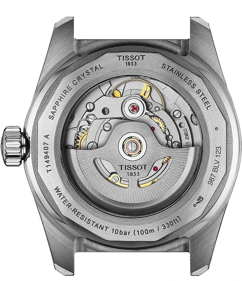 Tissot Unisex Pr516 Powermatic 80 Automatic Two Tone Stainless Steel Bracelet Watch