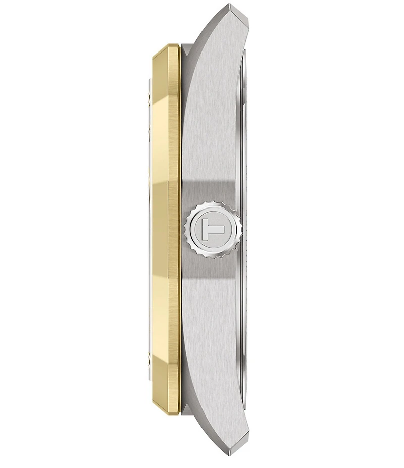 Tissot Unisex PRC 100 Solar Classic Contemporary Collection Quartz Analog 316L Stainless Steel Bracelet Watch