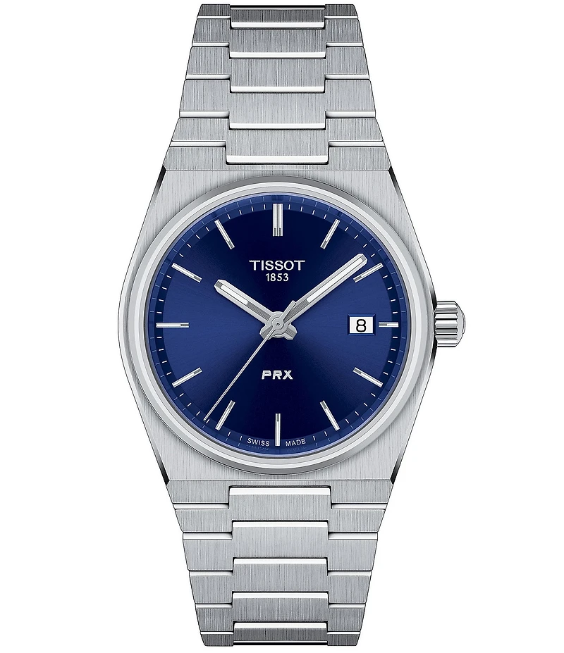 Tissot Unisex PRX Quartz Automatic Stainless Steel Bracelet Watch