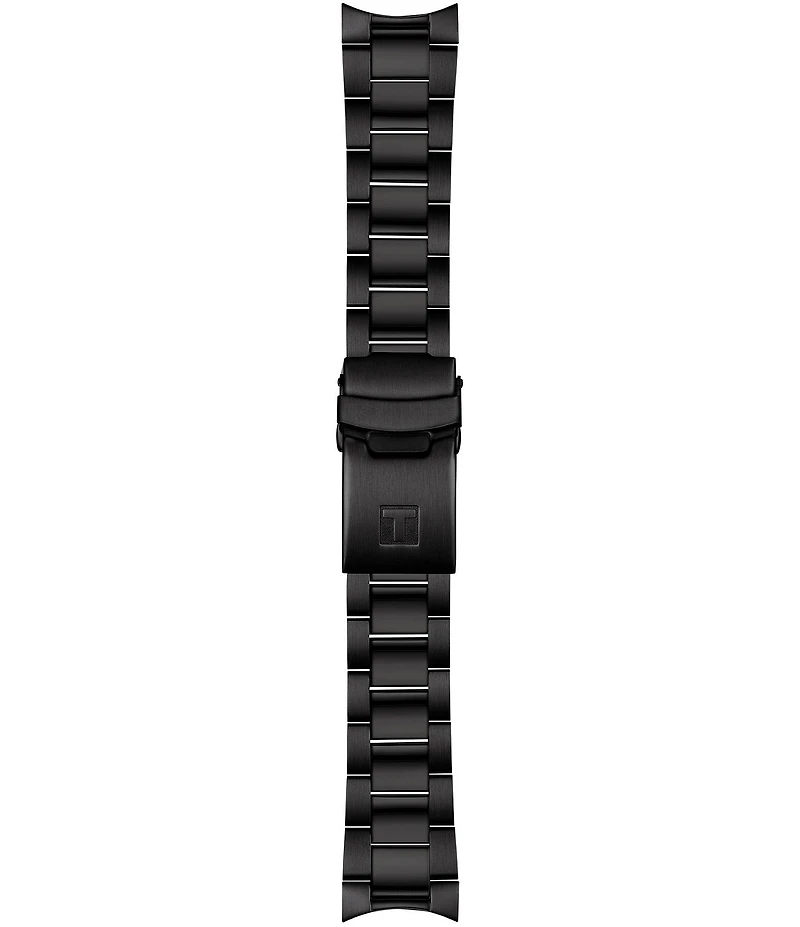 Tissot Unisex Seastar 1000 Quartz Analog Black Tone Stainless Steel Bracelet Watch