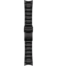 Tissot Unisex Seastar 1000 Quartz Analog Black Tone Stainless Steel Bracelet Watch