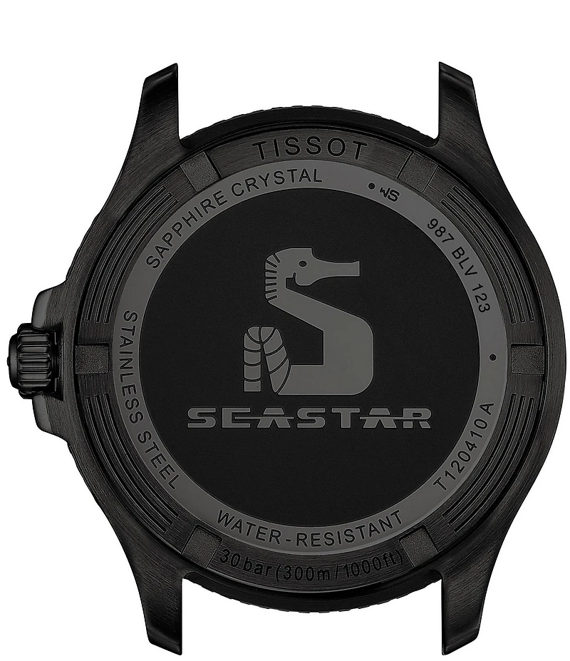 Tissot Unisex Seastar 1000 Quartz Analog Stainless Steel Bracelet Watch