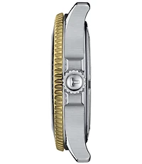 Tissot Unisex Seastar 1000 Quartz Mechanical Automatic Two-Tone Stainless Steel Bracelet Watch
