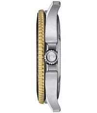 Tissot Unisex Seastar 1000 Quartz Analog Two Tone Stainless Steel Bracelet Watch