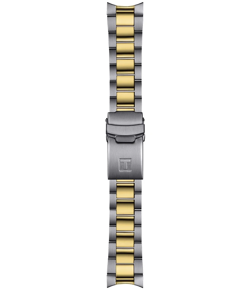 Tissot Unisex Seastar 1000 Quartz Analog Two Tone Stainless Steel Bracelet Watch