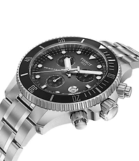 Tissot Unisex Seastar 1000 Quartz Chronograph Stainless Steel Bracelet Watch