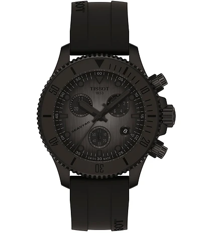 Tissot Unisex Seastar 1000 Quartz Chronograph Strap Watch