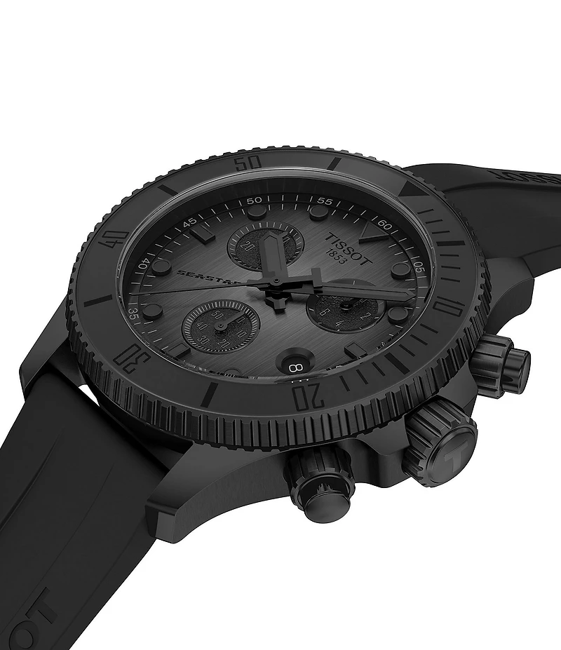 Tissot Unisex Seastar 1000 Quartz Chronograph Strap Watch